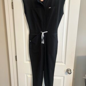 Figs Black Jumpsuit